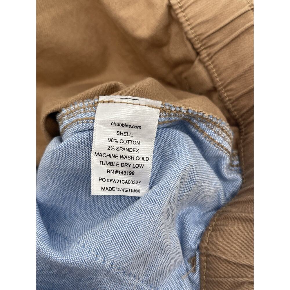 Men's Casual Brown Drawstring Shorts - Picture 9 of 9